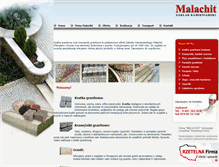 Tablet Screenshot of malachit.com.pl